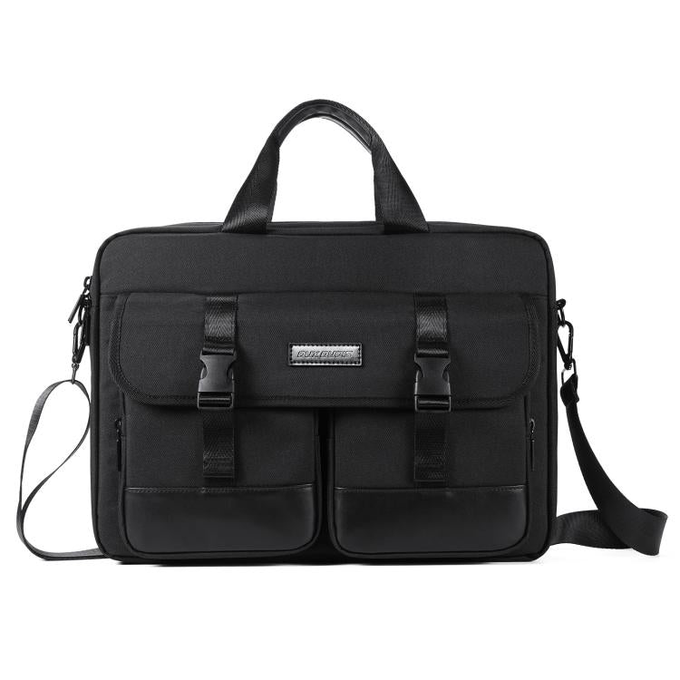 DUX DUCIS EDGE 14-15.4 inch Handbag Single Shoulder Laptop Bag(Black) - 14.1 inch by DUX DUCIS | Online Shopping UK | buy2fix
