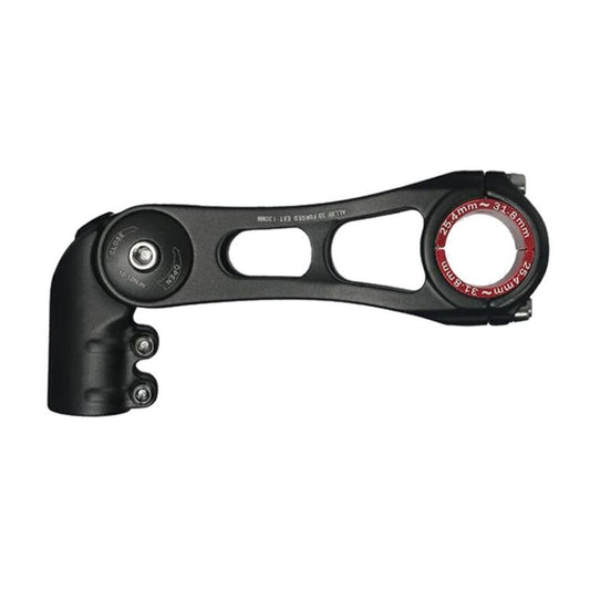 TOSEEK ST003 Aluminum Alloy Adjustable Angle Mountain Bike Stem, Specification:130mm - Bicycle Grips by TOSEEK | Online Shopping UK | buy2fix
