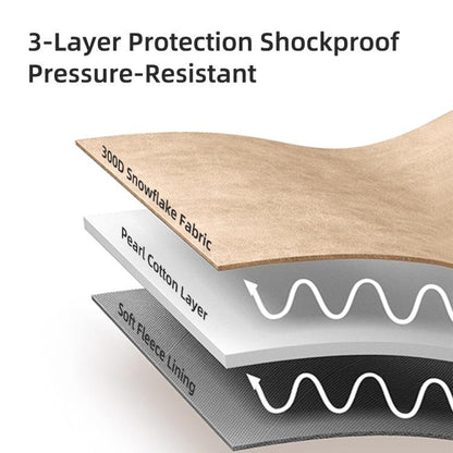 ROCK 14.9 inch Laptop Bag Handle Bag(Grey) - 15 inch by ROCK | Online Shopping UK | buy2fix