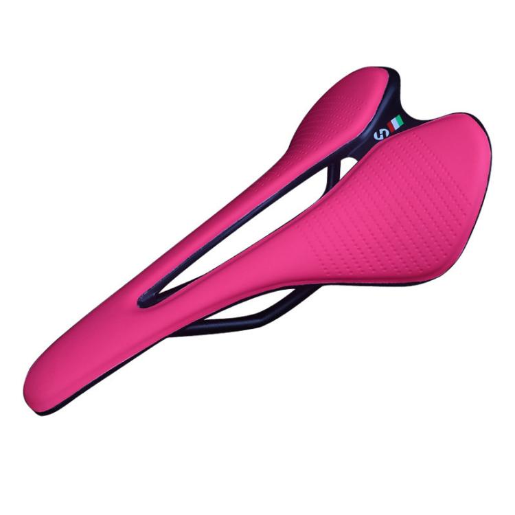 TOSEEK TS50 Road Mountain Bike Racing Saddle(Pink) - Bicycle Saddle by TOSEEK | Online Shopping UK | buy2fix