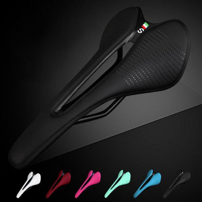 TOSEEK TS50 Road Mountain Bike Racing Saddle(Black) - Bicycle Saddle by TOSEEK | Online Shopping UK | buy2fix