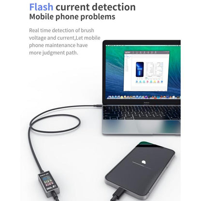18 Kinds AV-Line Pro 1.2m Intelligent Detection Charging Data Cable, Interface:Type-C to  8 Pin - Test Tools by buy2fix | Online Shopping UK | buy2fix