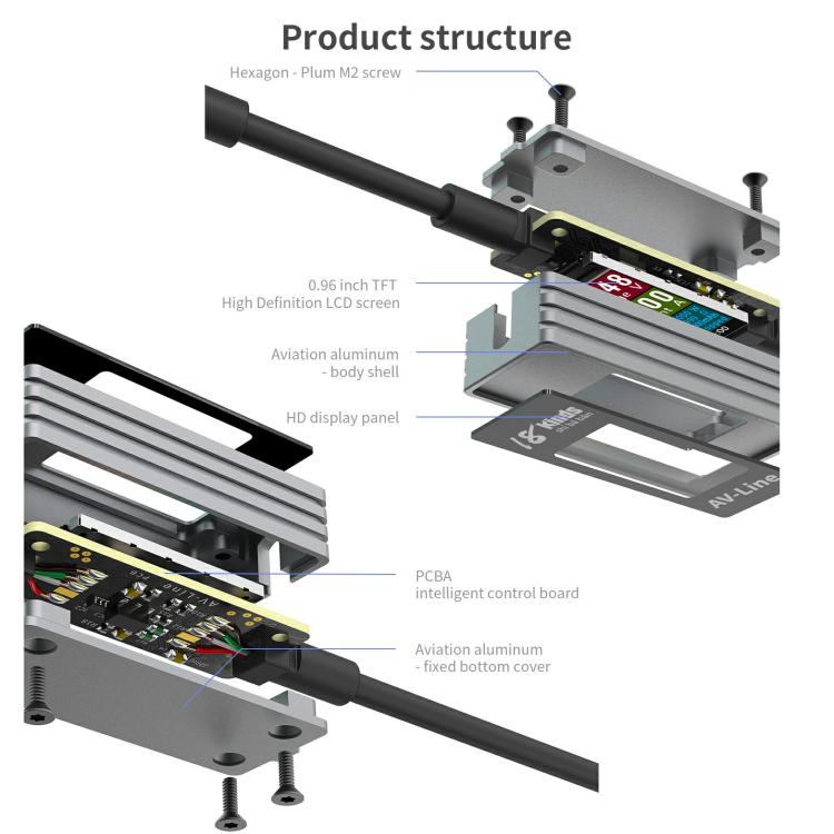 18 Kinds AV-Line Pro 1.2m Intelligent Detection Charging Data Cable, Interface:Type-C to  8 Pin - Test Tools by buy2fix | Online Shopping UK | buy2fix