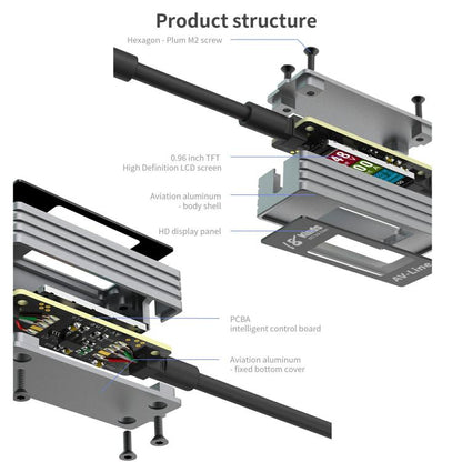 18 Kinds AV-Line Pro 1.2m Intelligent Detection Charging Data Cable, Interface:Type-C to Type-C - Test Tools by buy2fix | Online Shopping UK | buy2fix