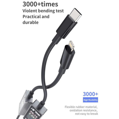 18 Kinds AV-Line Pro 1.2m Intelligent Detection Charging Data Cable, Interface:Type-C to Type-C - Test Tools by buy2fix | Online Shopping UK | buy2fix