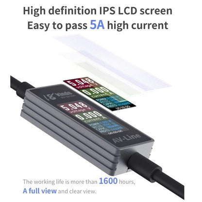 18 Kinds AV-Line Pro 1.2m Intelligent Detection Charging Data Cable, Interface:Type-C to  8 Pin - Test Tools by buy2fix | Online Shopping UK | buy2fix