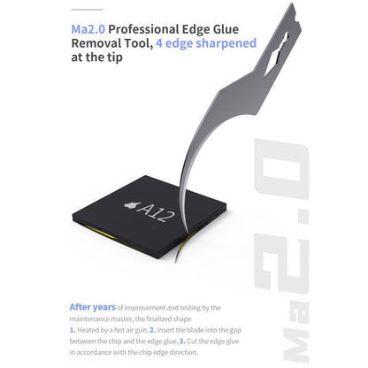 18 Kinds 5 in 1 High Toughness Soft Handmade Polishing Blade, Model:Ma4.0 - Polishing Repair by buy2fix | Online Shopping UK | buy2fix