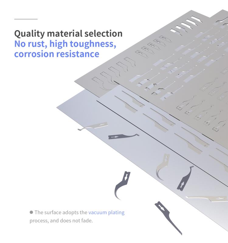 18 Kinds 5 in 1 High Toughness Soft Handmade Polishing Blade, Model:MA-Family Bucket - Polishing Repair by buy2fix | Online Shopping UK | buy2fix