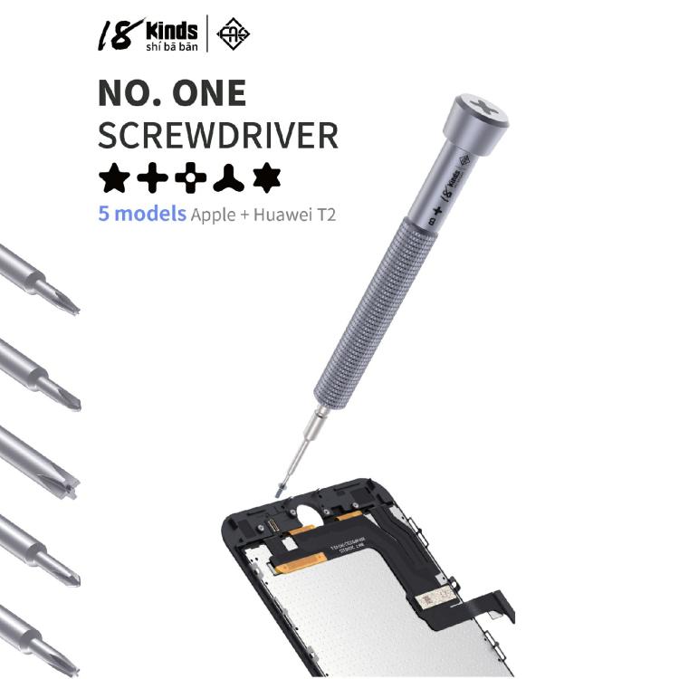 18 Kinds Precision Magnetic Super Hard Screwdriver, Model:E Allen - Screwdriver by buy2fix | Online Shopping UK | buy2fix