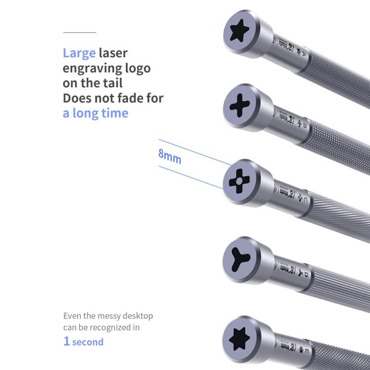 18 Kinds Precision Magnetic Super Hard Screwdriver, Model:A Pentalobe - Screwdriver by buy2fix | Online Shopping UK | buy2fix