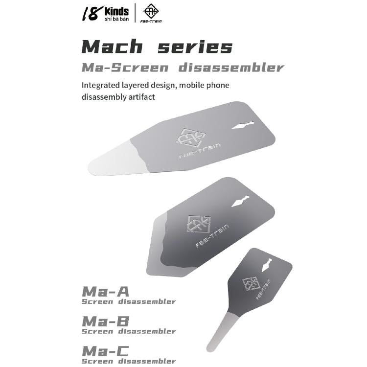 18 Kinds Mach Screen Dismantling Chip, Model:Ma-C - Crowbar by buy2fix | Online Shopping UK | buy2fix