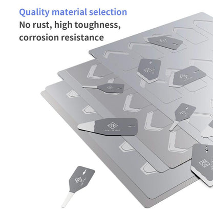 18 Kinds Mach Screen Dismantling Chip, Model:Ma-B - Crowbar by buy2fix | Online Shopping UK | buy2fix