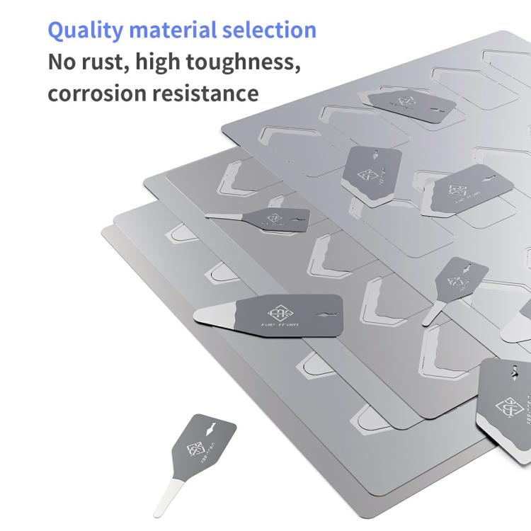 18 Kinds Mach Screen Dismantling Chip, Model:Ma-A - Crowbar by buy2fix | Online Shopping UK | buy2fix