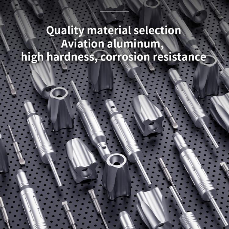 18 Kinds Aerospace 3D Anti-Slip Magnetic Screwdriver, Model:D Tri-Wing - Screwdriver by buy2fix | Online Shopping UK | buy2fix