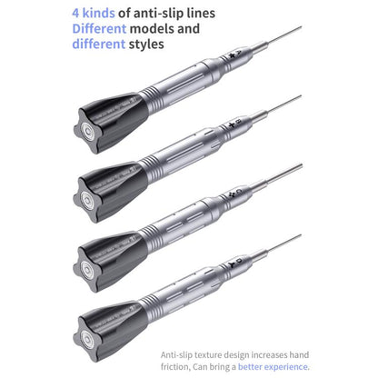 18 Kinds Aerospace 3D Anti-Slip Magnetic Screwdriver, Model:5 in 1 Set - Screwdriver by buy2fix | Online Shopping UK | buy2fix