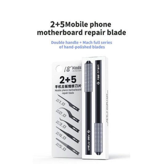 18 Kinds CPU NAND Chip Glue Removing Cleaning Repair Blades Kit - Dust Remove Tool by buy2fix | Online Shopping UK | buy2fix