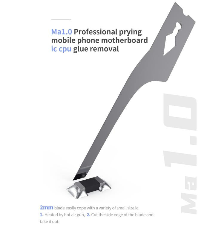 18 Kinds CPU NAND Chip Glue Removing Cleaning Repair Blades Kit - Dust Remove Tool by buy2fix | Online Shopping UK | buy2fix