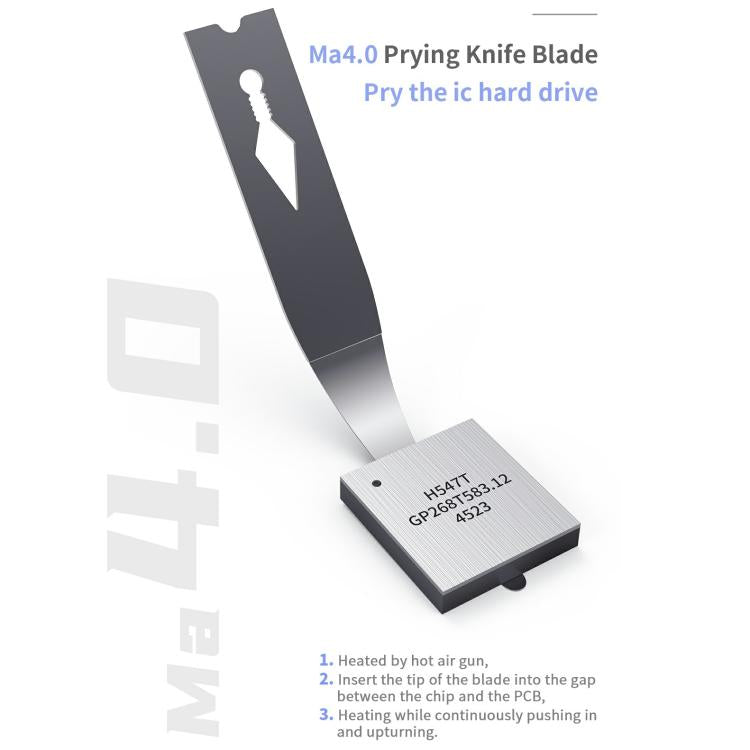 18 Kinds CPU NAND Chip Glue Removing Cleaning Repair Blades Kit - Dust Remove Tool by buy2fix | Online Shopping UK | buy2fix