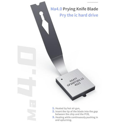 18 Kinds CPU NAND Chip Glue Removing Cleaning Repair Blades Kit - Dust Remove Tool by buy2fix | Online Shopping UK | buy2fix