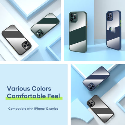 For iPhone 12 / 12 Pro ROCK Guard Pro Series Shockproof TPU + PC Protective Case(Black) - iPhone 12 / 12 Pro Cases by ROCK | Online Shopping UK | buy2fix