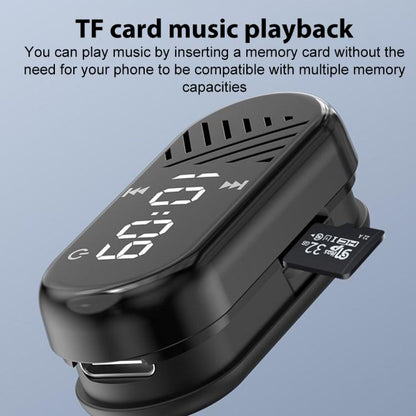 BT5.3 Sports MP3 Watch Supports Micro SD Card, ROM:128GB(Black) - Smart Wristbands by buy2fix | Online Shopping UK | buy2fix