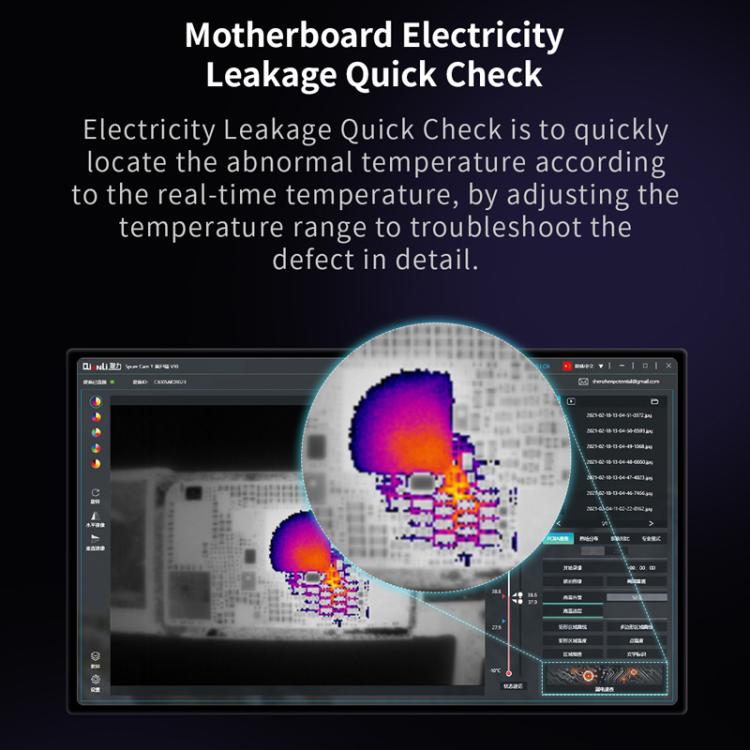 QianLi Super Cam Y 3D Infrared Thermal lmaging Analyzing Camera - Others by QIANLI | Online Shopping UK | buy2fix