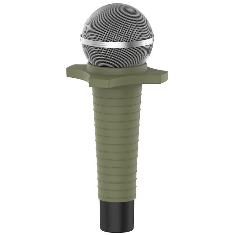 For Shure SM58 Without Switch Microphone Silicone Protective Cover(Green) - Microphone by buy2fix | Online Shopping UK | buy2fix