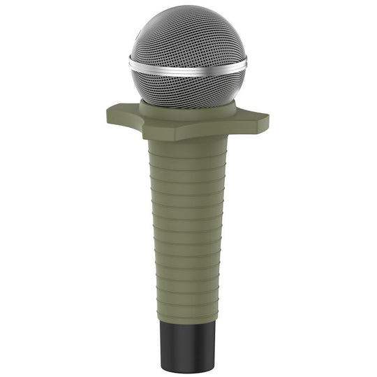 For Shure SM58 Without Switch Microphone Silicone Protective Cover(Green)