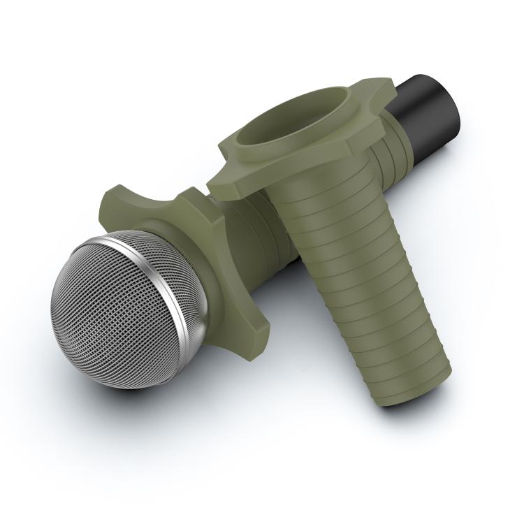 For Shure SM58 Without Switch Microphone Silicone Protective Cover(Green) - Microphone by buy2fix | Online Shopping UK | buy2fix