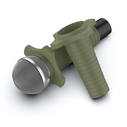 For Shure SM58 Without Switch Microphone Silicone Protective Cover(Green) - Microphone by buy2fix | Online Shopping UK | buy2fix