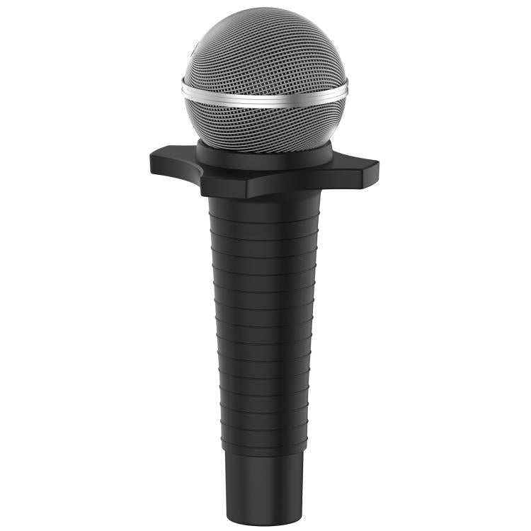 For Shure SM58 Without Switch Microphone Silicone Protective Cover(Black) - Microphone by buy2fix | Online Shopping UK | buy2fix