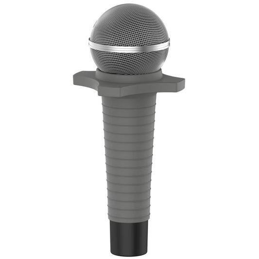 For Shure SM58 Without Switch Microphone Silicone Protective Cover(Dark Grey) - Microphone by buy2fix | Online Shopping UK | buy2fix