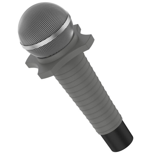 For Shure SM58 Without Switch Microphone Silicone Protective Cover(Dark Grey) - Microphone by buy2fix | Online Shopping UK | buy2fix
