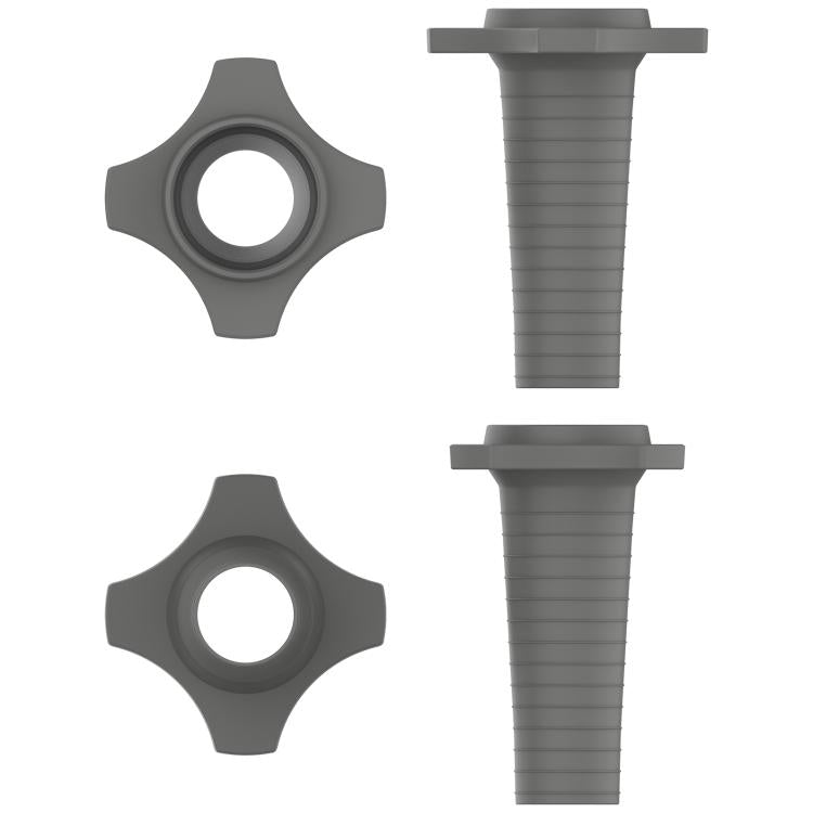 For Shure SM58 Without Switch Microphone Silicone Protective Cover(Dark Grey) - Microphone by buy2fix | Online Shopping UK | buy2fix