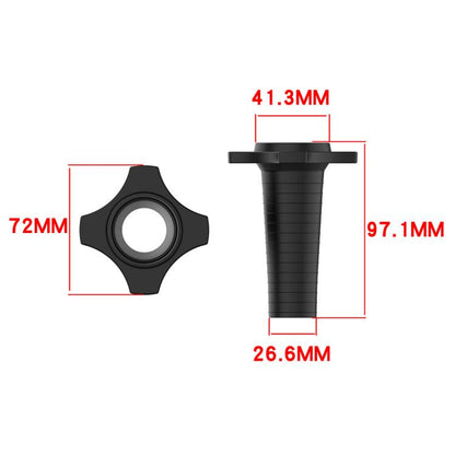 For Shure SM58 Without Switch Microphone Silicone Protective Cover(Dark Grey) - Microphone by buy2fix | Online Shopping UK | buy2fix