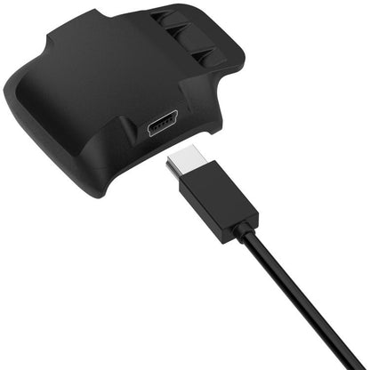 For Garmin Delta / Delta XC / Delta Upland Portable Dual Ports Pet Dog Bark Collar Tracker Charging Adapter(Black) - Charger by buy2fix | Online Shopping UK | buy2fix