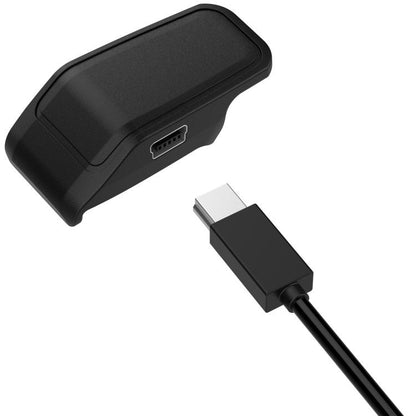 For Garmin PT10 / TB10 / TT15 Mini / T5 mini Portable Dual Ports Pet Dog Bark Collar Tracker Charging Adapter(Black) - Charger by buy2fix | Online Shopping UK | buy2fix