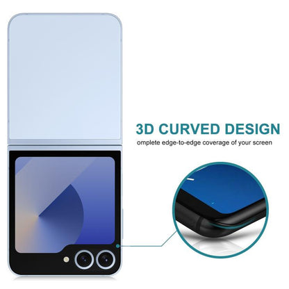 For Samsung Galaxy Z Flip7 5G 25pcs Back Screen 28-degree Privacy Full Cover Screen Protector - Galaxy Z Flip7 5G Tempered Glass by buy2fix | Online Shopping UK | buy2fix