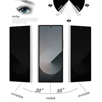 For Samsung Galaxy Z Fold7 5G Silk Full Cover 28-degree Privacy Tempered Glass Film - Galaxy Z Fold7 5G Tempered Glass by buy2fix | Online Shopping UK | buy2fix