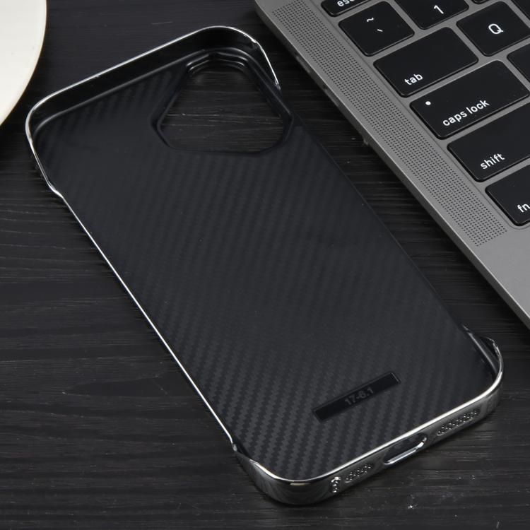 For iPhone 16 Electroplating Frameless Frosted Anti-Glare PC MagSafe Phone Case(Silver White) - iPhone 16 Cases by buy2fix | Online Shopping UK | buy2fix