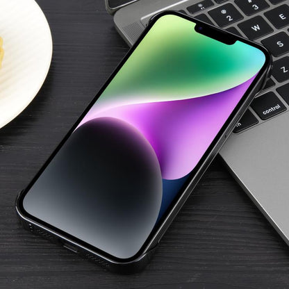 For iPhone 14 / 13 Electroplating Frameless Frosted Anti-Glare PC MagSafe Phone Case(Black) - iPhone 14 Cases by buy2fix | Online Shopping UK | buy2fix