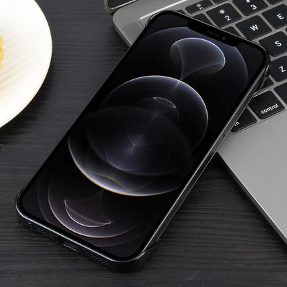 For iPhone 13 Pro Max / 12 Pro Max Electroplating Frameless Frosted Anti-Glare PC MagSafe Phone Case(Black) - iPhone 13 Pro Max Cases by buy2fix | Online Shopping UK | buy2fix