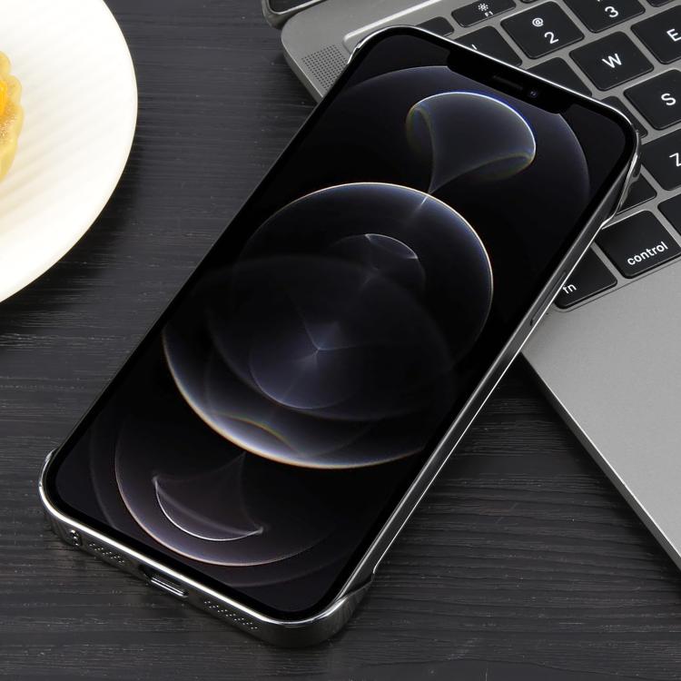 For iPhone 13 Pro Max / 12 Pro Max Electroplating Frameless Frosted Anti-Glare PC MagSafe Phone Case(Titanium Gray) - iPhone 13 Pro Max Cases by buy2fix | Online Shopping UK | buy2fix