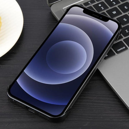 For iPhone 12 / 12 Pro Electroplating Frameless Frosted Anti-Glare PC MagSafe Phone Case(Black) - iPhone 12 / 12 Pro Cases by buy2fix | Online Shopping UK | buy2fix