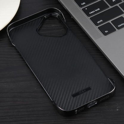 For iPhone 17 Electroplating Frameless Frosted Anti-Glare PC MagSafe Phone Case(Black) - iPhone 17 Cases by buy2fix | Online Shopping UK | buy2fix