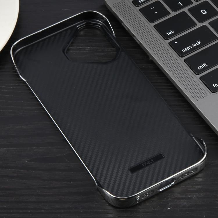 For iPhone 17 Electroplating Frameless Frosted Anti-Glare PC MagSafe Phone Case(Silver White) - iPhone 17 Cases by buy2fix | Online Shopping UK | buy2fix