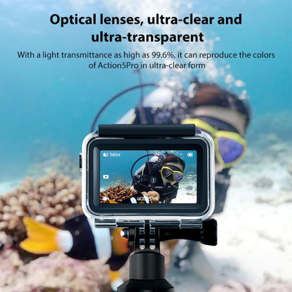 For DJI Osmo Action 5 Pro Magnetic 60m Waterproof Case Diving Case + Gift Kit - Case & Bags by buy2fix | Online Shopping UK | buy2fix