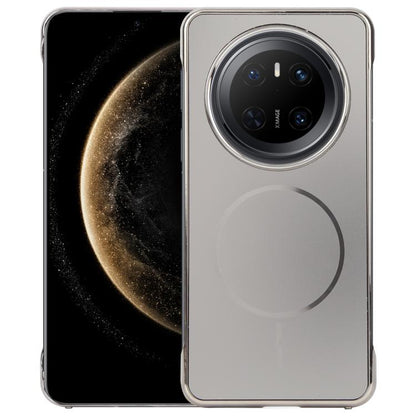 For Huawei Mate 70 Electroplating Frameless Frosted Anti-Glare PC MagSafe Phone Case(Titanium Gray) - Huawei Cases by buy2fix | Online Shopping UK | buy2fix