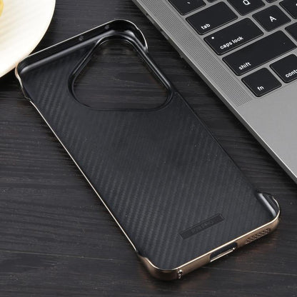 For Huawei Pura 70 Electroplating Frameless Frosted Anti-Glare PC MagSafe Phone Case(Desert Gold) - Huawei Cases by buy2fix | Online Shopping UK | buy2fix