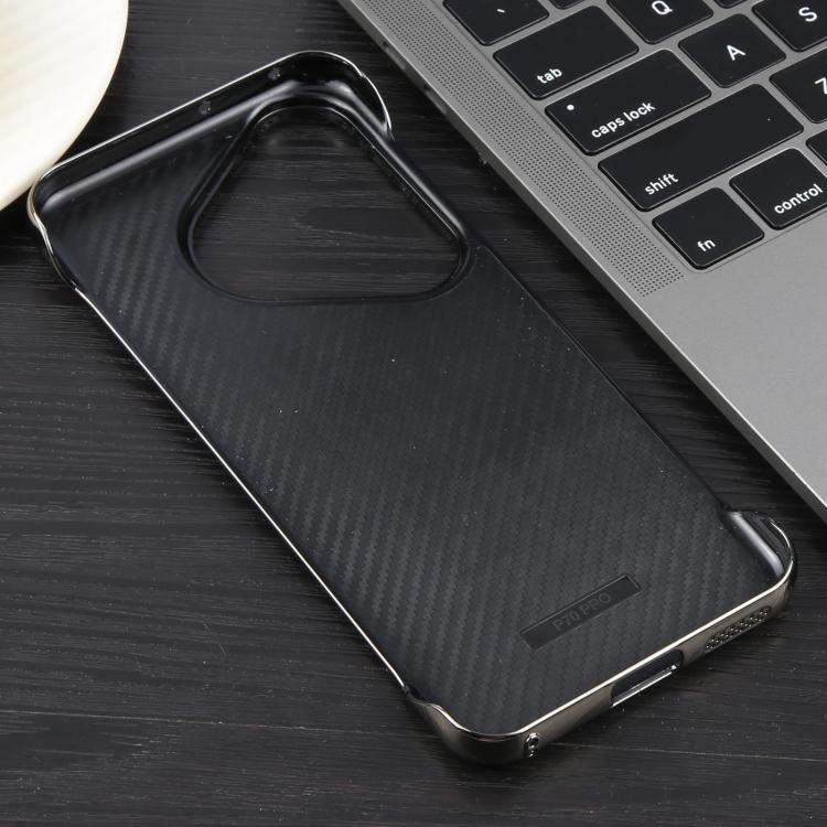 For Huawei Pura 70 Electroplating Frameless Frosted Anti-Glare PC MagSafe Phone Case(Titanium Gray) - Huawei Cases by buy2fix | Online Shopping UK | buy2fix